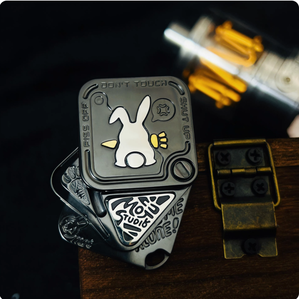 Snap fingers (black)-SS+TI