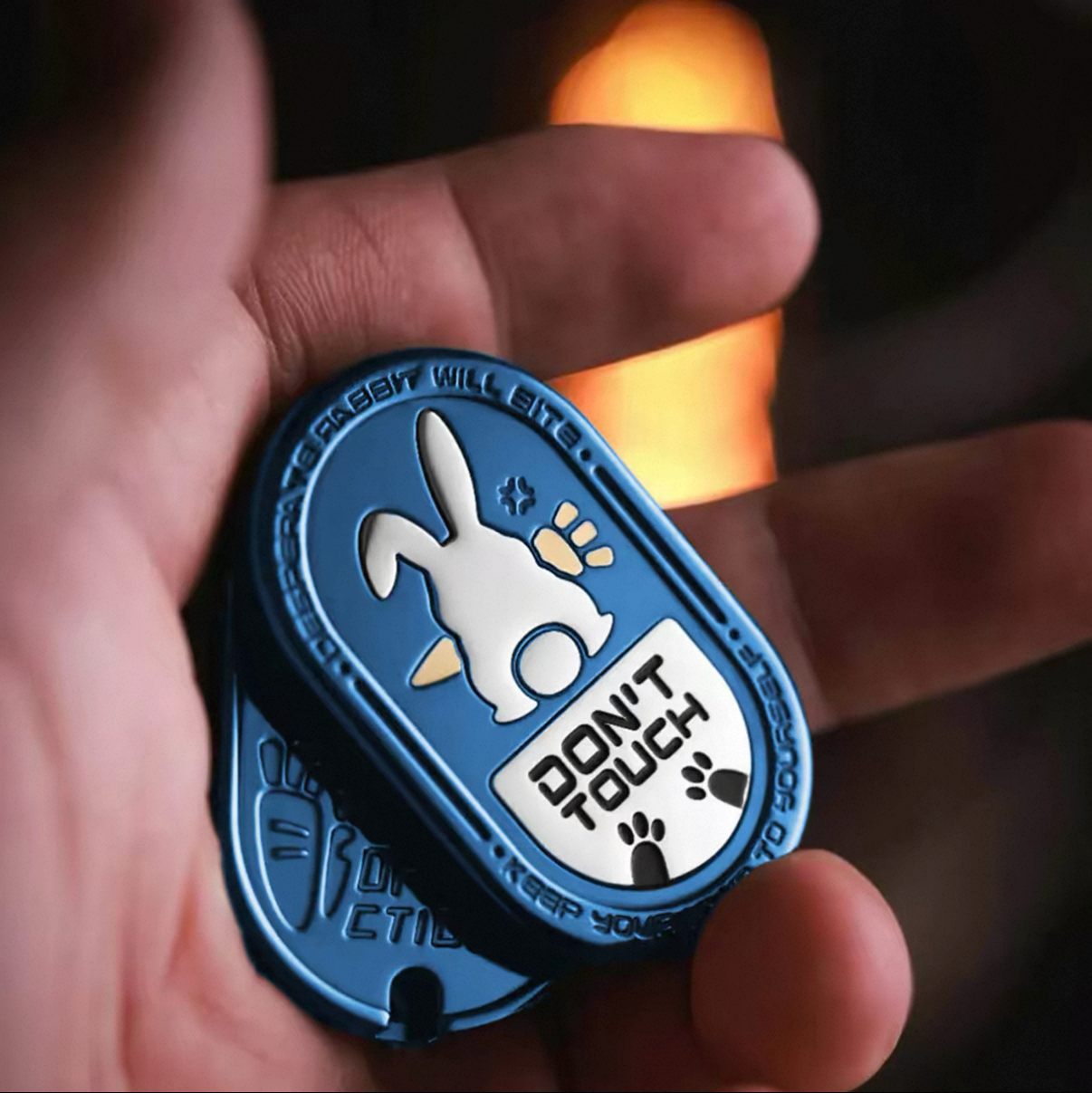 Angry Rabbit - Stainless Steel Blue